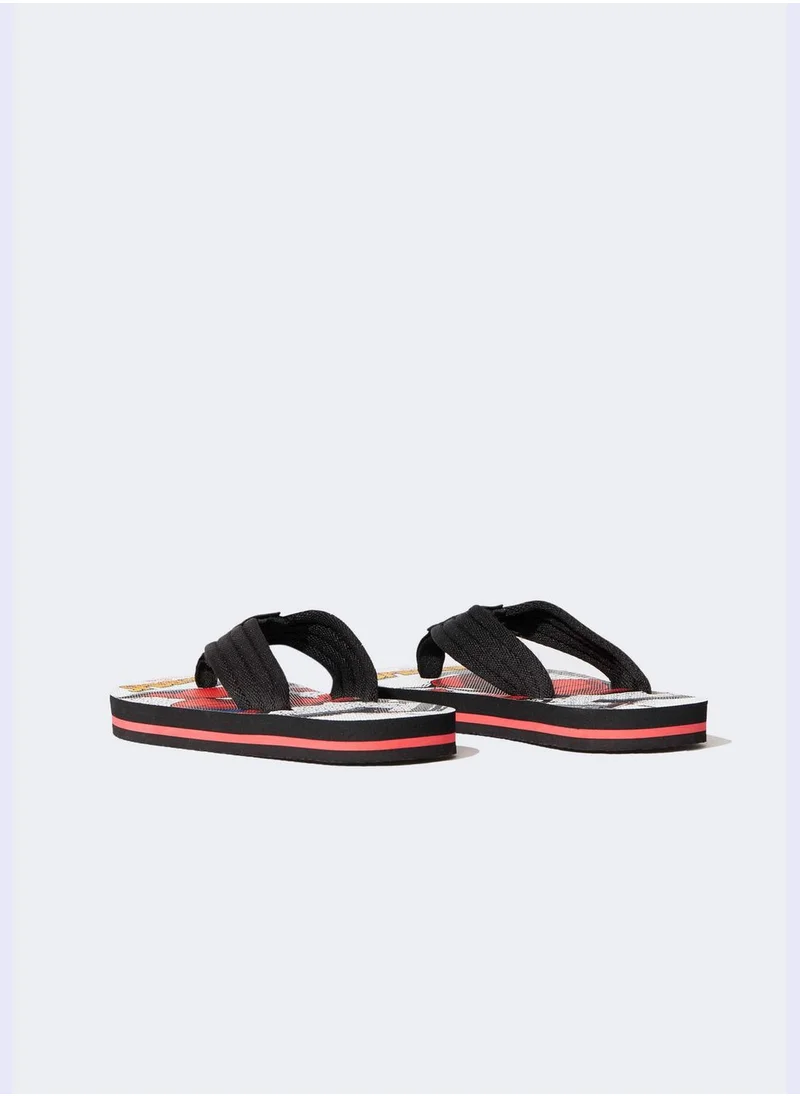 DeFacto Spiderman Print Flip Flop