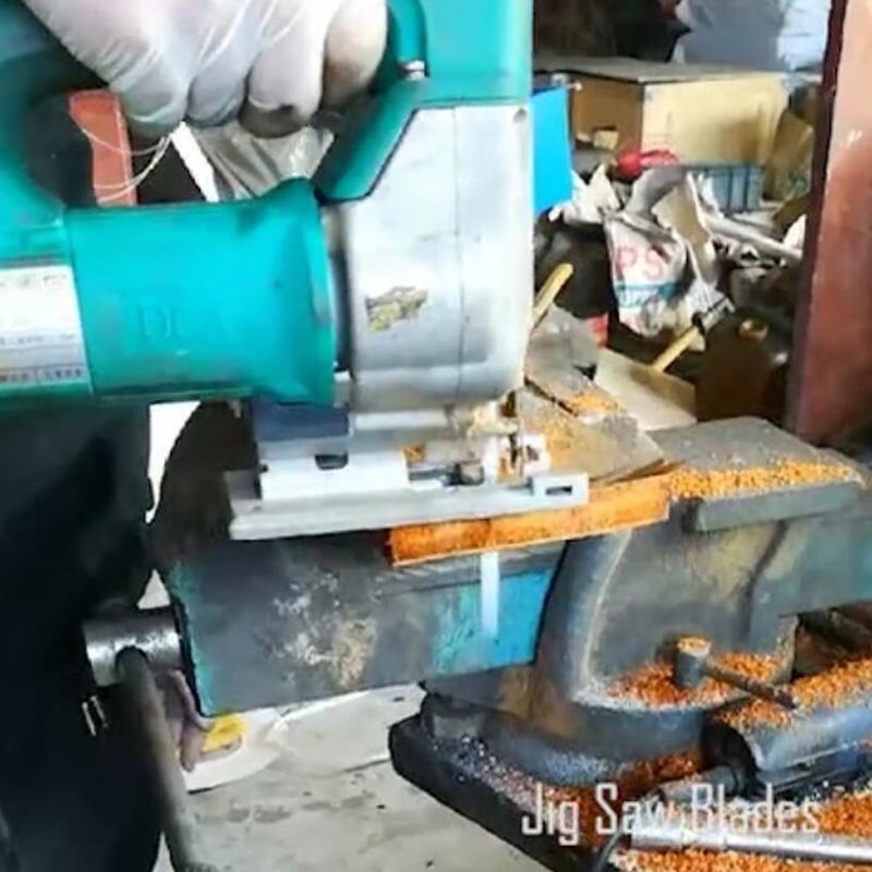 Jianchi 50 عبوة من شفرات المنشار الكهربائي T101BR T-Shank - مجموعة شفرات منشار 4 بوصة 10 أسنان لكل بوصة - مصنوعة من الفولاذ الكربوني عالي السرعة، لقطع الخشب والبلاستيك بدقة ونظافة - Image 3