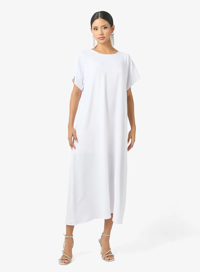 hayas closet  Lace Detailed Abaya for Women | Best Price UAE