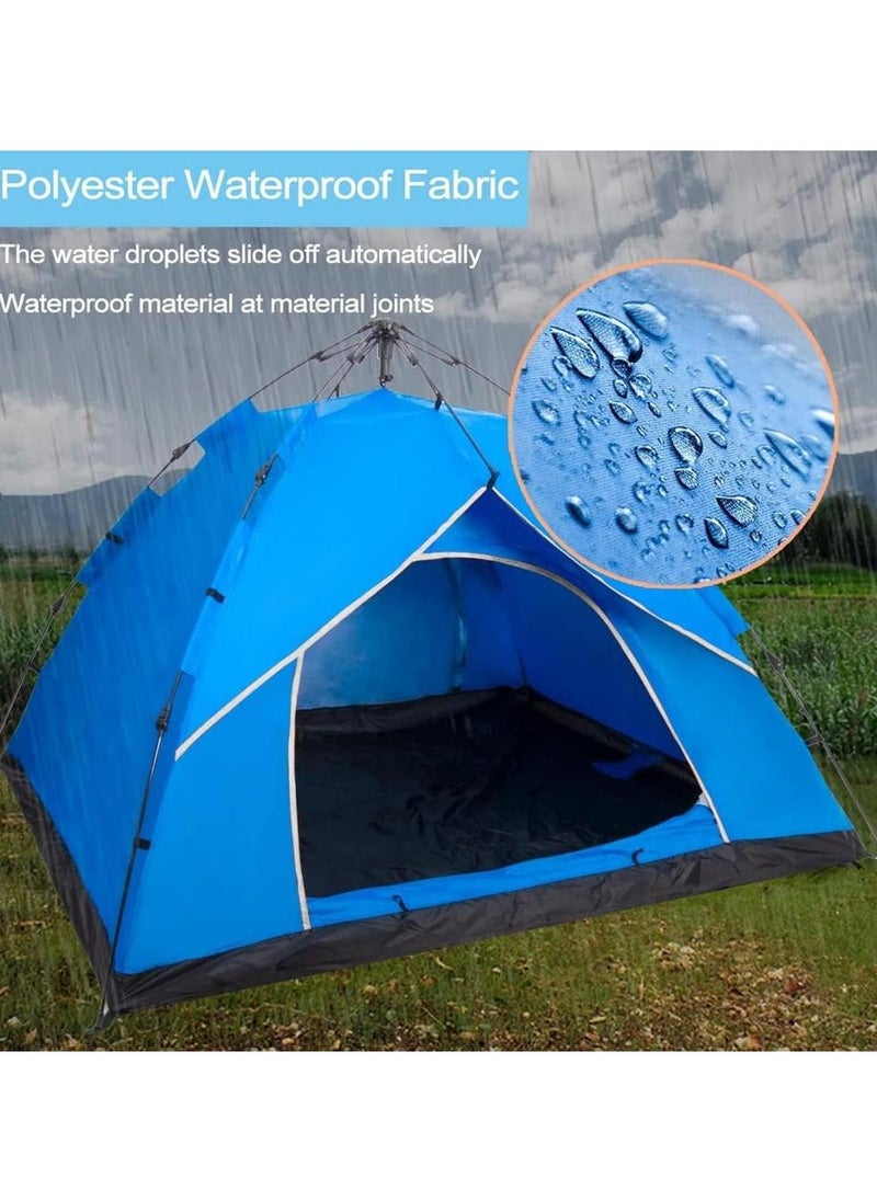 Easy Pop Up Tent Double Doors Camping Picnic Hiking Tent Light and Practical Popup Tent Waterproof for Camping for 3-4 People 200 * 200 * 135cm - pzsku/Z507B2A70001C644B7BB0Z/45/_/1732524076/f03dab05-3754-4b82-b68d-b42c1fdd3b00