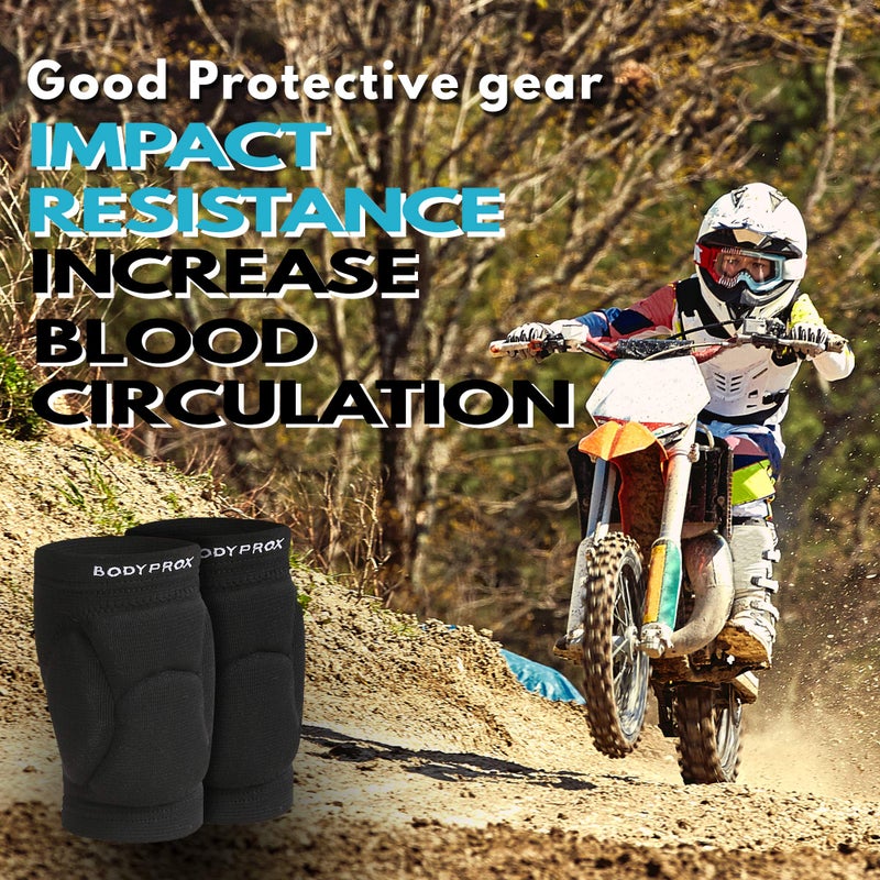 Bodyprox Volleyball Knee Pads for Junior Youth, 1 Pair Unisex (8-13 Years) - Image 5