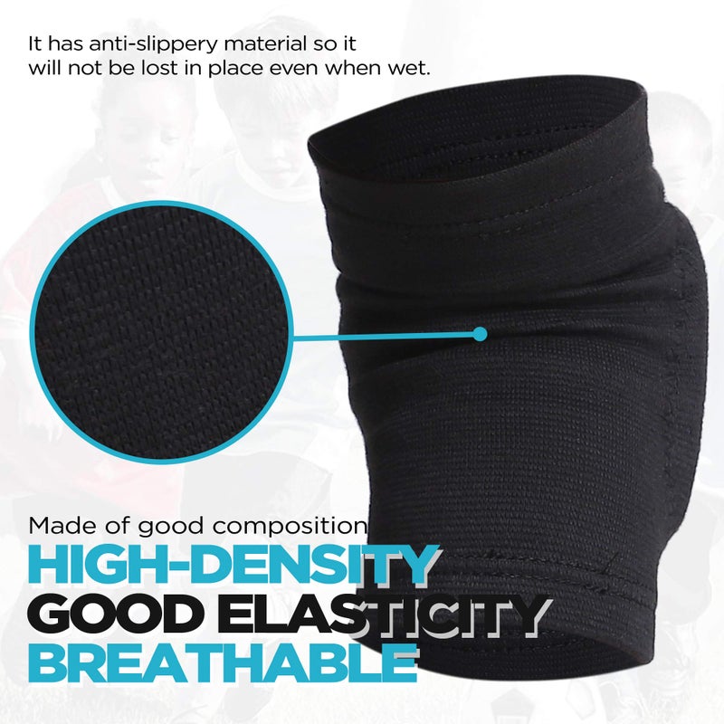 Bodyprox Volleyball Knee Pads for Junior Youth, 1 Pair Unisex (8-13 Years) - Image 4