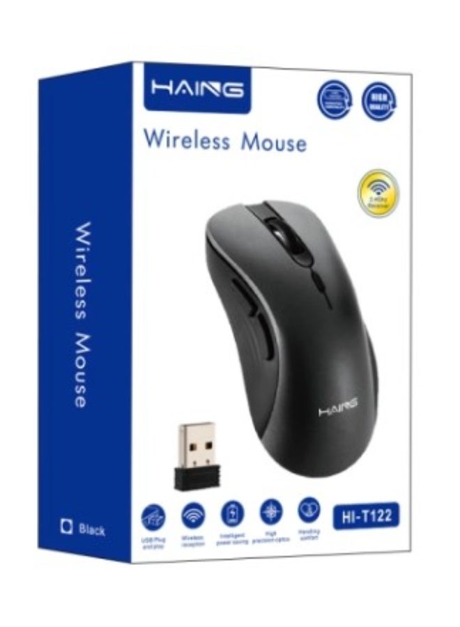 Haing فأرة لاسلكية 2.4G مع موصل Type C - Image 1