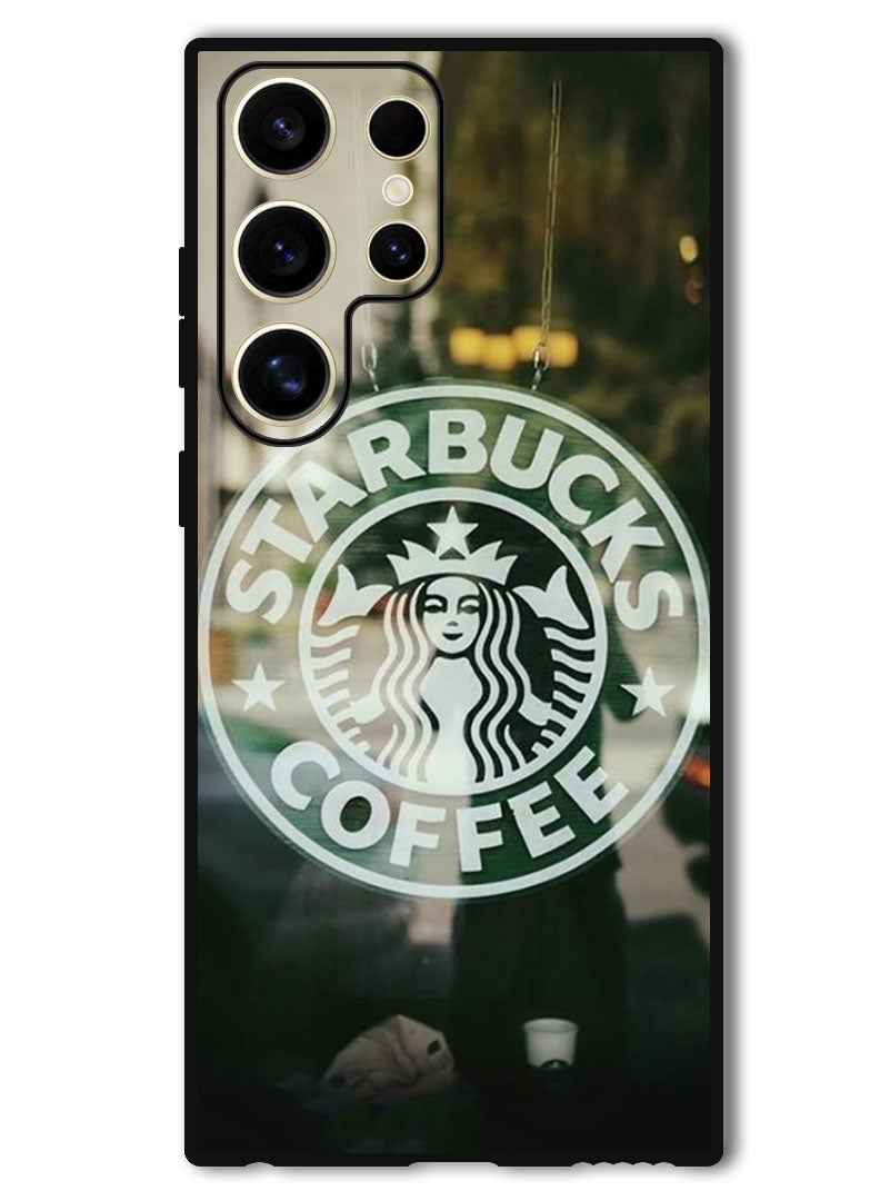 Theodor Protective Case Anti Scratch Shock Proof Bumper Cover For Samsung Galaxy S24 Ultra StarBucks 6 - Image 1