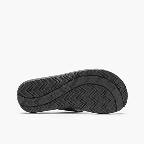 OKABASHI Men's Surf Flip Flops (Black, L) | Provide Arch Support | Great for Indoors, Outdoors, Beach, Summer - Image 3