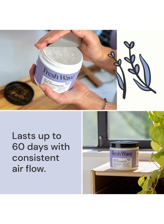 Fresh Wave Plant Based Lavender Odor Eliminating & Deodorizing Gel 425G - Image 3