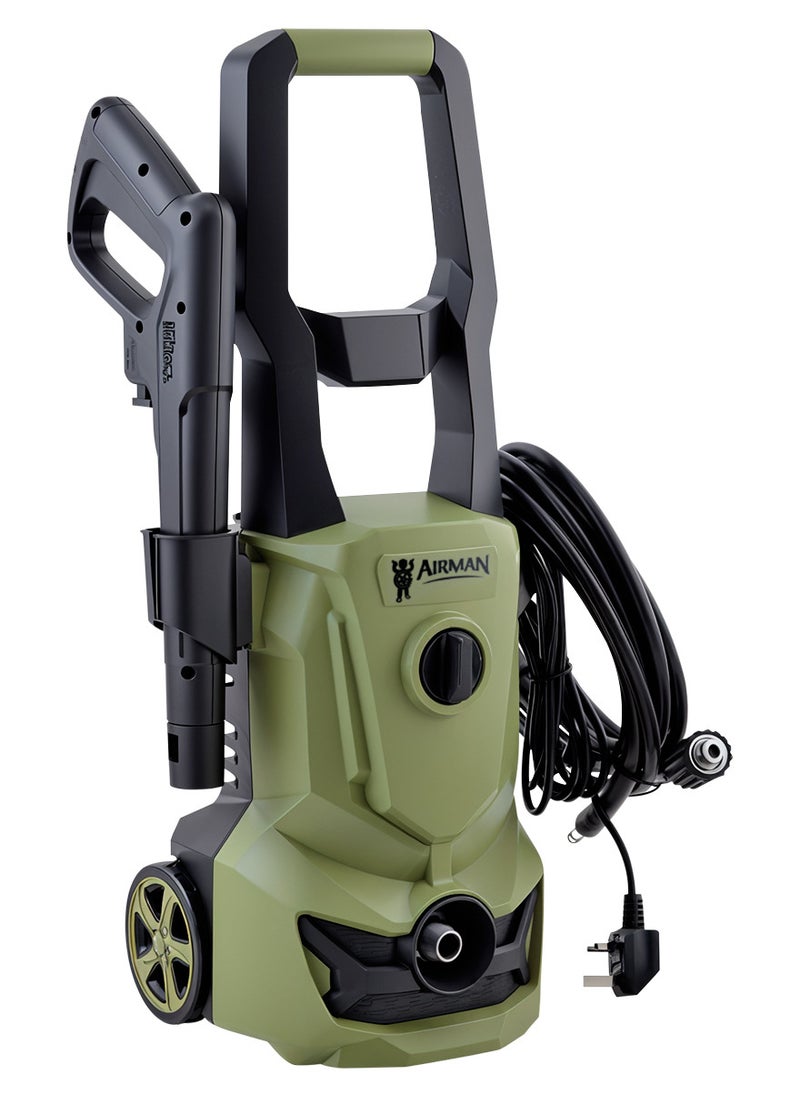 AIRMAN - Airman High-Performance Pressure Washer with 125 Bar and 1600W Power Car Cleaner SK103-16H - Image 1