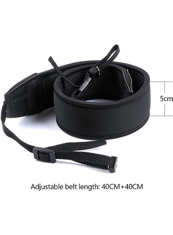 High-elastic Thick Camera Strap Universal Anti-slip For Digital SLR Adjustable Neck/Shoulder - Image 2