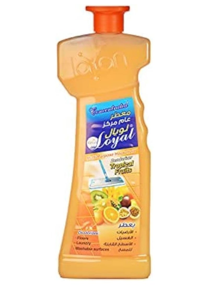 لويال مزيل الروائح الكريهة المركز متعدد الأغراض من لويال برائحة الفواكه الاستوائية - 700 مل - Image 1