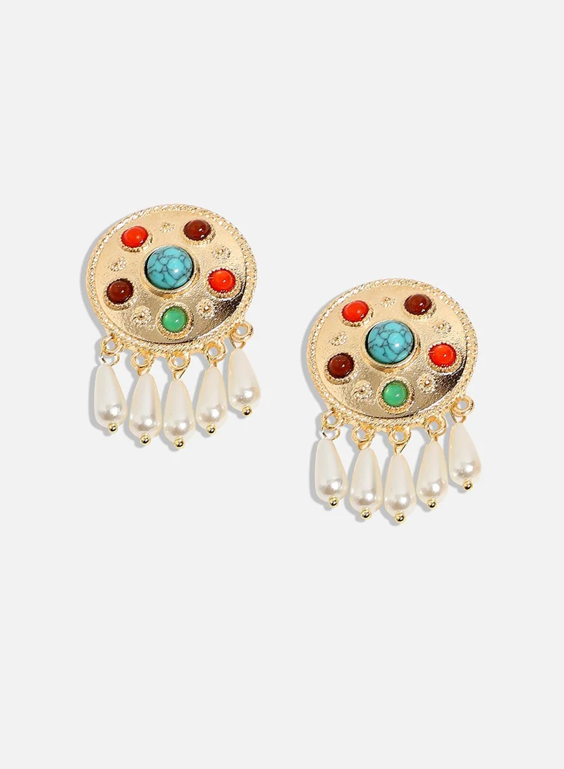 SOHI Western Artificial Drop Earring Jewellery
