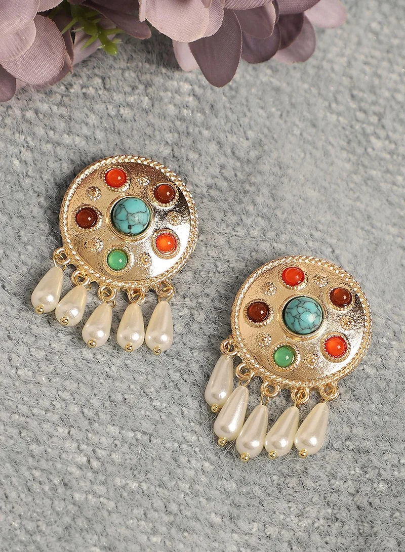 SOHI Western Artificial Drop Earring Jewellery
