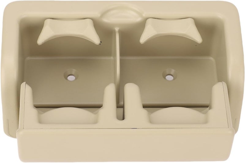 Asixxsix Rear Cup Holder, Stable Structure Prevents Spills Easy Access Console Cup Holder Assembly with Part Number for QX56 2012 2013 QX80 2014 2018 Armada 2017 2019 (Beige) - Image 4