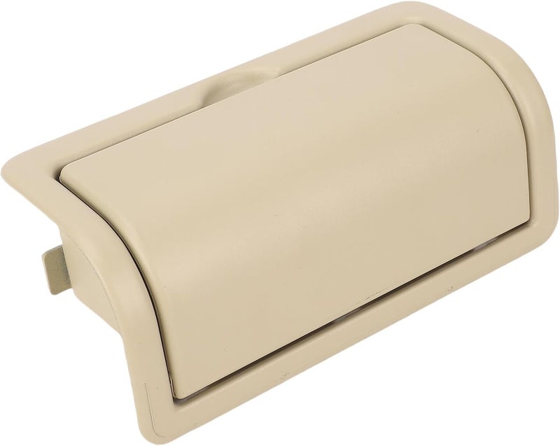 Asixxsix Rear Cup Holder, Stable Structure Prevents Spills Easy Access Console Cup Holder Assembly with Part Number for QX56 2012 2013 QX80 2014 2018 Armada 2017 2019 (Beige) - Image 1