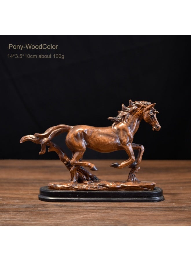 Nordic Art Modern Horse Figurine - Stylish Home Decor for Living Room, TV Cabinet, Entrance, and Bar Cabinet