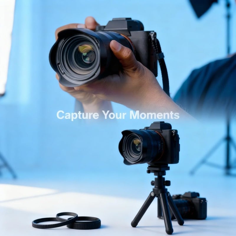50mm F1.7 Large Aperture Manual Focus Lens, Full Frame Portrait Lens for DSLR Mirrorless - Excellent Bokeh, Compact and Portable, Ideal for Portrait Photography - Image 3