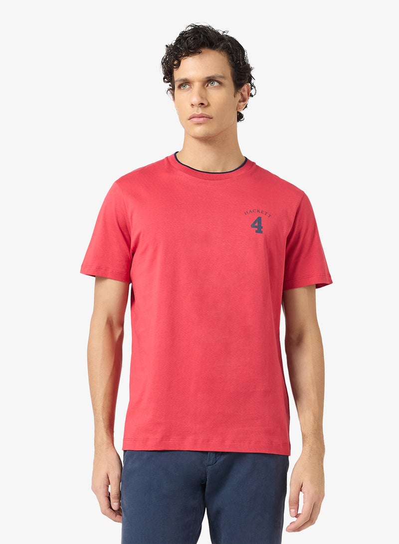 Hackett Number Crew Neck T-Shirt - Image 1