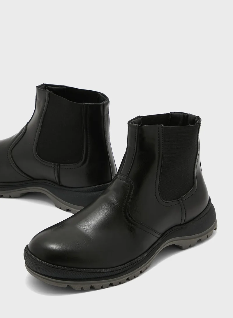 Robert Wood Casual Pull On Boots