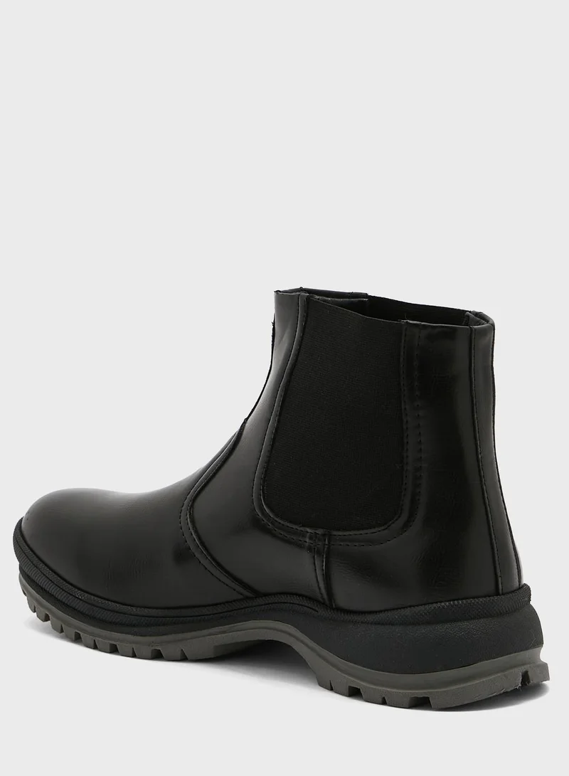Robert Wood Casual Pull On Boots