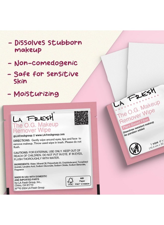 LA FRESH La Fresh Makeup Removal Facial Cleansing Wipes, Waterproof, 200 Count, Skin Care Travel Essentials  - Image 3