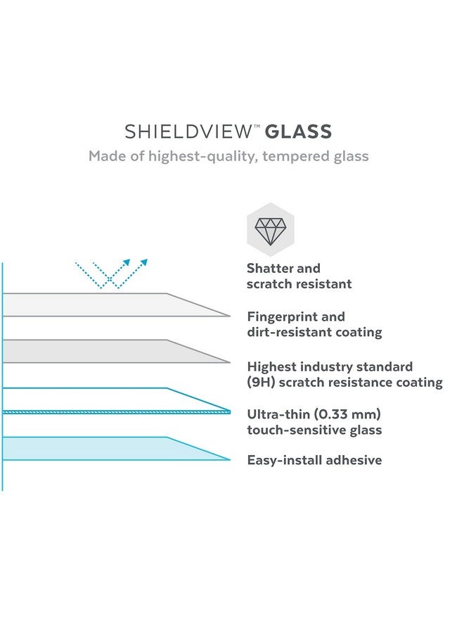 Speck Products Shieldview Glass Screen Protector Fits Iphone 14 Pro 6.1 Model Clear - Image 5