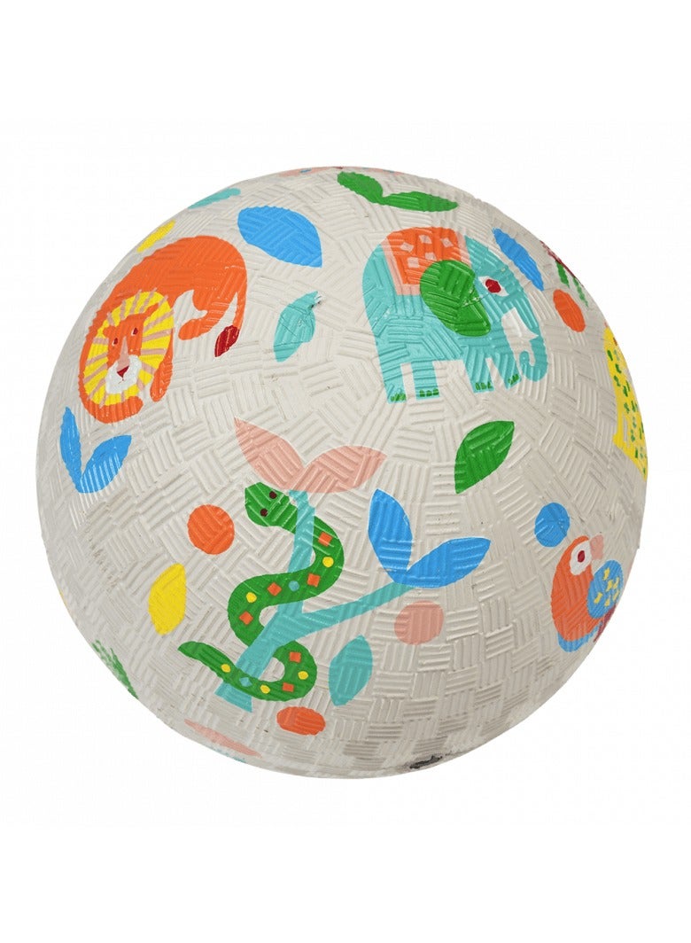 Rex London Play Ball Wild Wonders – Lightweight Bouncy Ball for Toddlers & Kids | Colorful Animal Design | Indoor & Outdoor Play | Fun Early Activity Toy for Ages 2+ - Image 1
