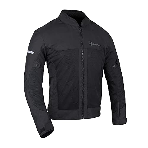 Oxford - Spartan Air MS Motorcycle Riding Jacket Stealth Black , XL - Image 1