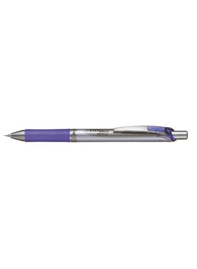 Pentel قلم رصاص ميكانيكي إنرجيز 0.5 مم فضي وبنفسجي (Pl75V) - Image 1
