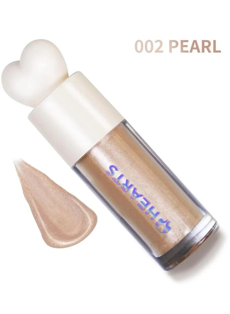 Hearts Hearts Soft Liquid Highlighter - 002 Pearl - Image 2