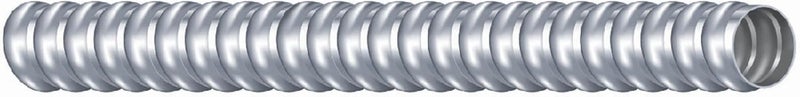Southwire Woods 55082121 25-Feet 1/2-Inch Alflex-Type RWA Reduced Wall Metal Aluminum Flexible Conduit - Image 1