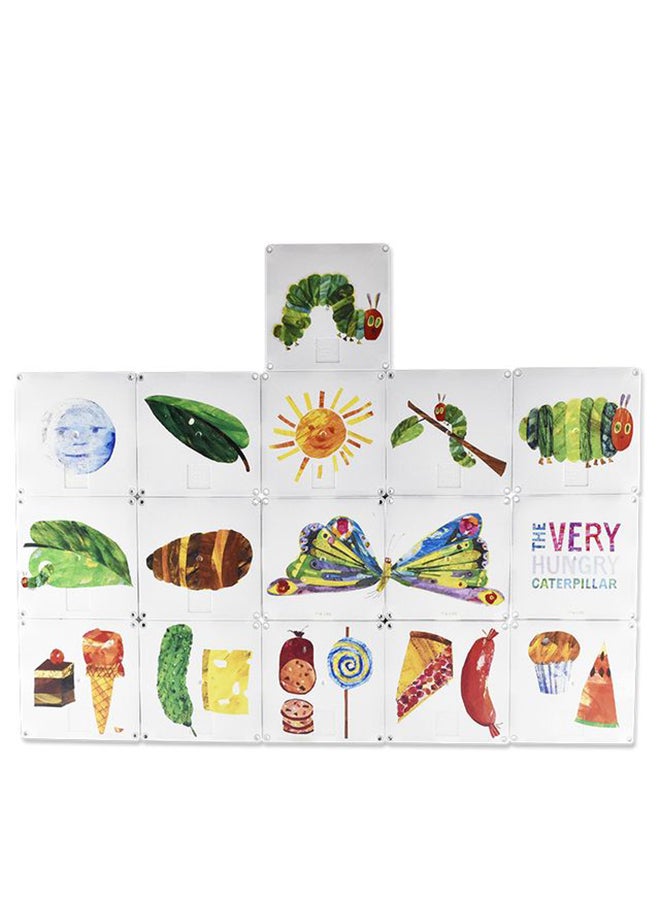 MAGNA-TILES The Very Hungry Caterpillar, 16 Pieces| Magna-tiles By Eric Crale, Connect With Magnets, Kids Building Toys, For Ages 3+ - Image 4