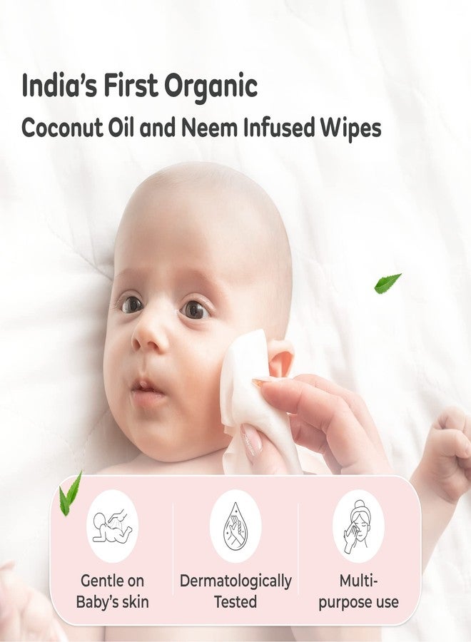 Mylo Care Disposable Diaper Pants & Baby Wipes Combo|Organic Coconut Oil & Neem|12 Hours Leak Protection|Chemical Free|Baby Essentials (Diaper (M)-76 Count, Wipes with lid Pack of 3 - Image 5