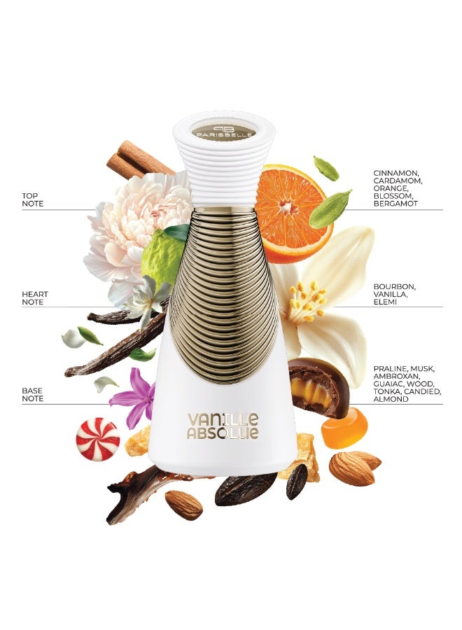 Parisbelle VANILLE ABSOLUE Gourmand Collection Extrait De Parfum 100ml - Image 2