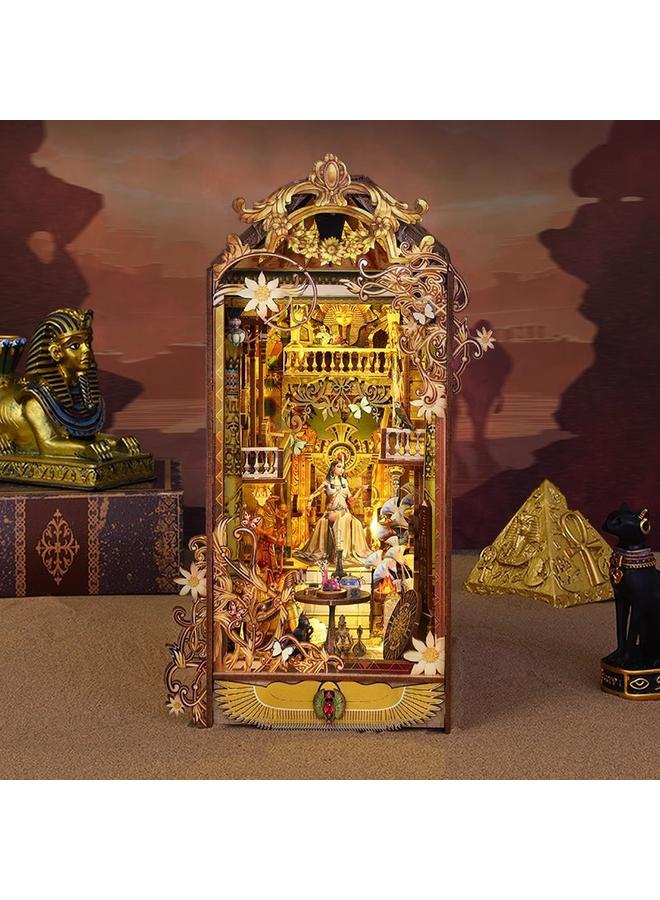 Bluejw Jiate Diy Cabin Tracing Lost City 3D Stereo Assembled Book House Micromodel Building Toy Birthday Gift - Image 4