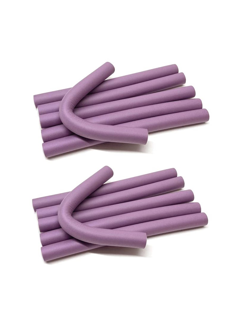THE UM24 - Soft Twist Flexible Spongy Rod Hair Roller Large 12PC - Image 1