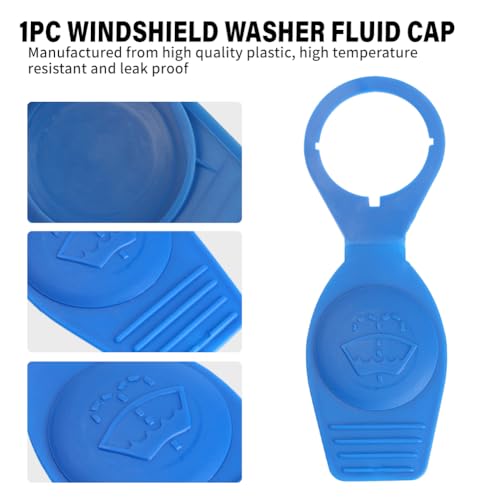 GZYF Windshield Washer Fluid Reservoir Cap Reservoir Cover Lid for VW for Audi for Porsche 1K0955455 - Image 4