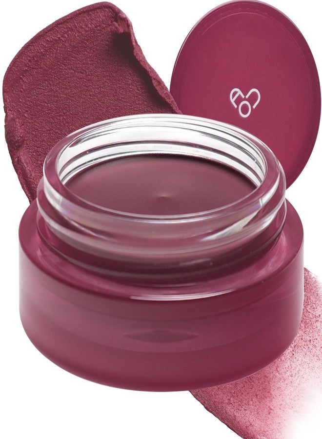 AOU FLOOFY MATTE BALM Tinted Balm Blusher for Lips and Cheeks 0.15Oz (04 Cold Balm) - Image 1