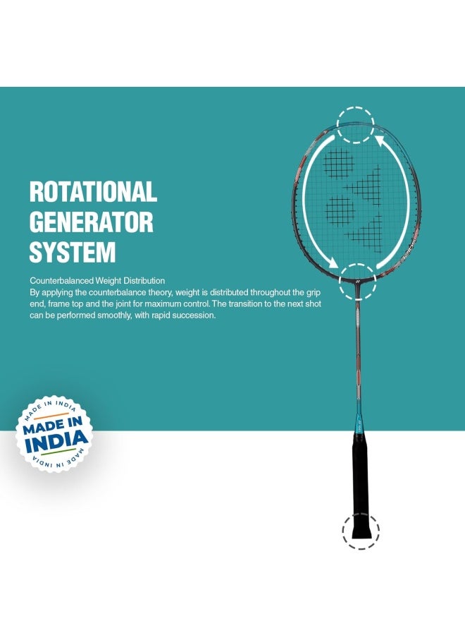 Yonex - Badminton Racquet Astrox Attack 9 Gun Metal Grey G4 4U(Made in India) - Image 1