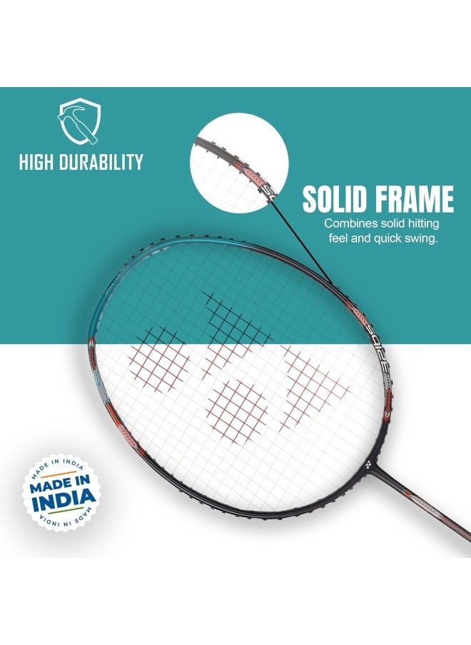 Yonex - Badminton Racquet Astrox Attack 9 Gun Metal Grey G4 4U(Made in India) - Image 1