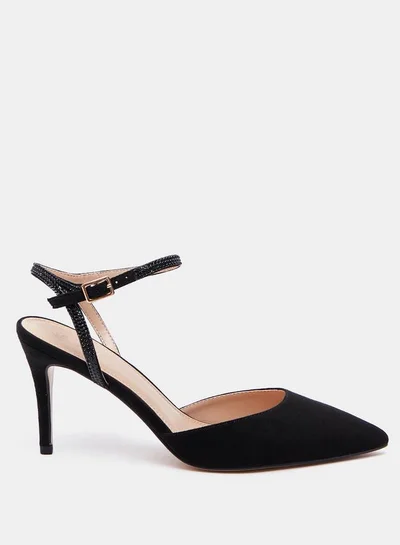 Celeste Women's Sandals with Stiletto Heels and Buckle Closure