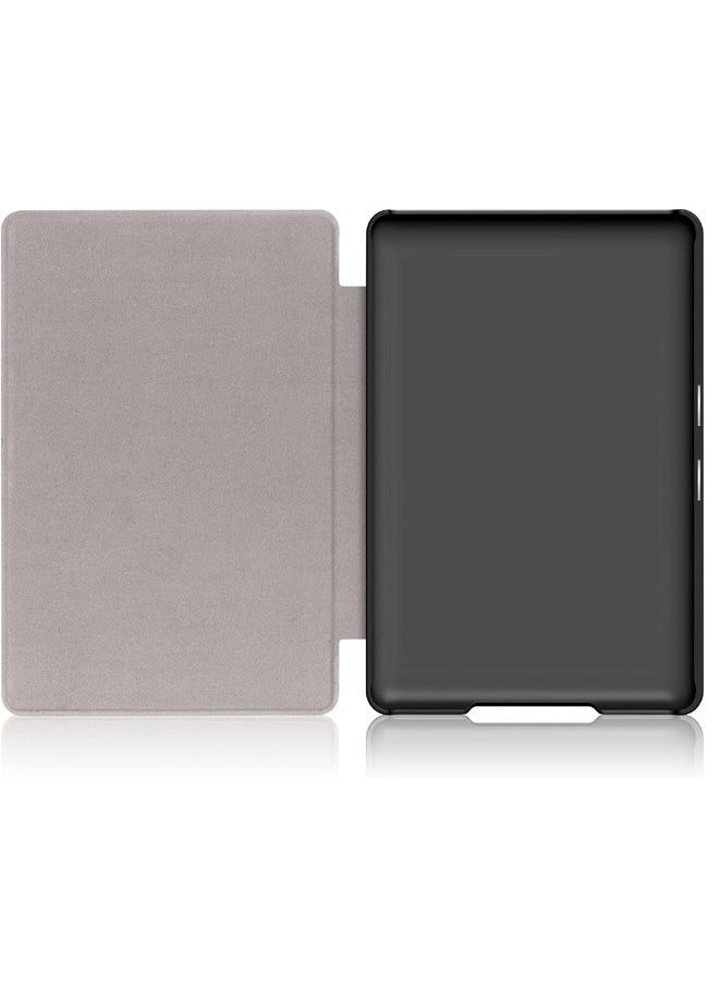 Muyixin حافظة لجهاز Kindle Paperwhite الجديد مقاس 6.8 بوصة (الجيل الحادي عشر، إصدار 2021) غطاء من جلد البولي يوريثان مع خاصية النوم/الاستيقاظ التلقائي (Lazy cat)  - Image 4