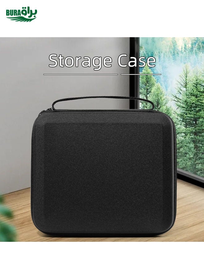 BURAQ For DJI Avata Drone Body Square Shockproof Hard Case Carrying Storage Bag, Size: 28 x 23 x 10cm(Black + Red Liner) - Image 2