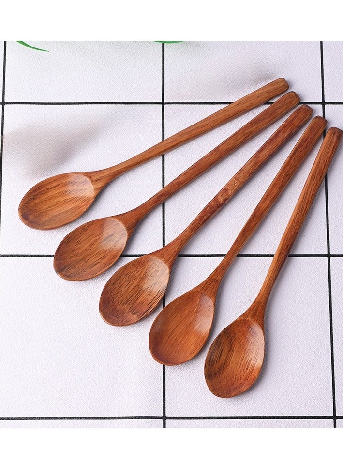 LOULUEN Wooden Spoon Five Piece Set