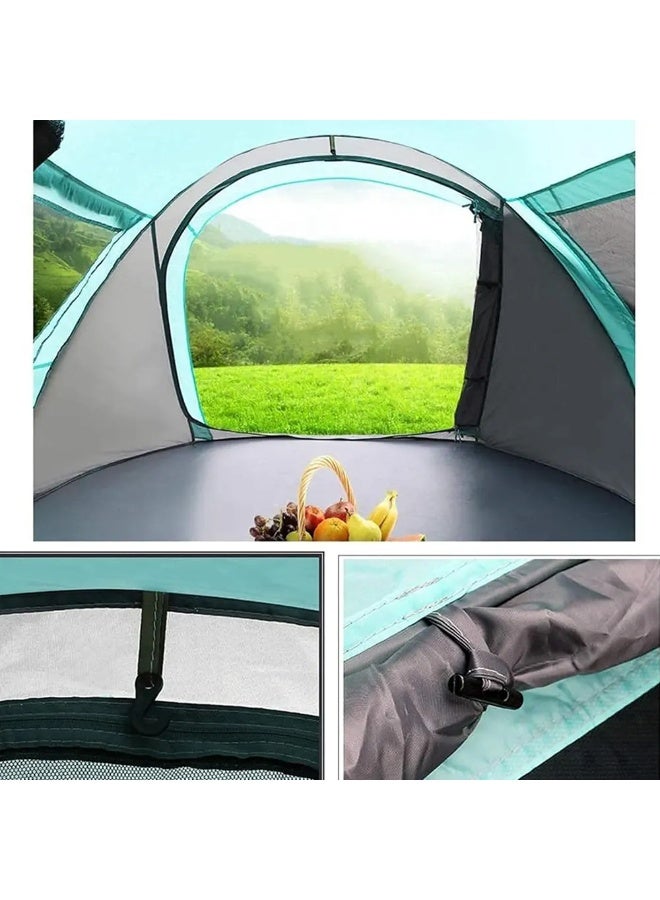 توبيز خيمة توبي الجديدة للتخييم في الهواء الطلق، سهلة الفتح وسريعة الاستخدام ومقاومة للمطر، مناسبة للمشي لمسافات طويلة وصيد الأسماك - Image 4