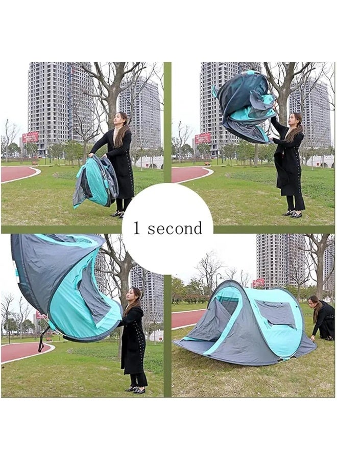 توبيز خيمة توبي الجديدة للتخييم في الهواء الطلق، سهلة الفتح وسريعة الاستخدام ومقاومة للمطر، مناسبة للمشي لمسافات طويلة وصيد الأسماك - Image 5