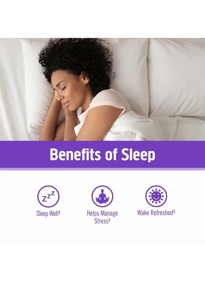 OM - Mushroom Superfood Sleep Mushroom Capsules Superfood Supplement, 90 Count, 30 Days, Reishi, GABA, L-Theanine, Melatonin for Rest & Sleep Quality Superfood Supplement - Image 1