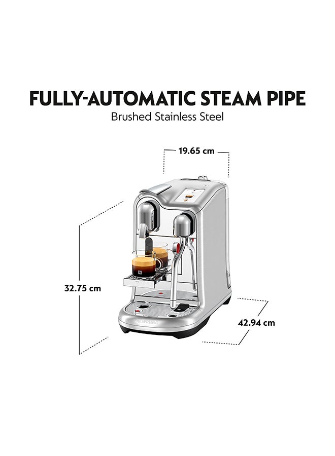 Nespresso Creatista Pro Coffee Machine By Nespresso, Stainless Steel, 2L (UAE Version) Stainless Steel 10kg - Image 5