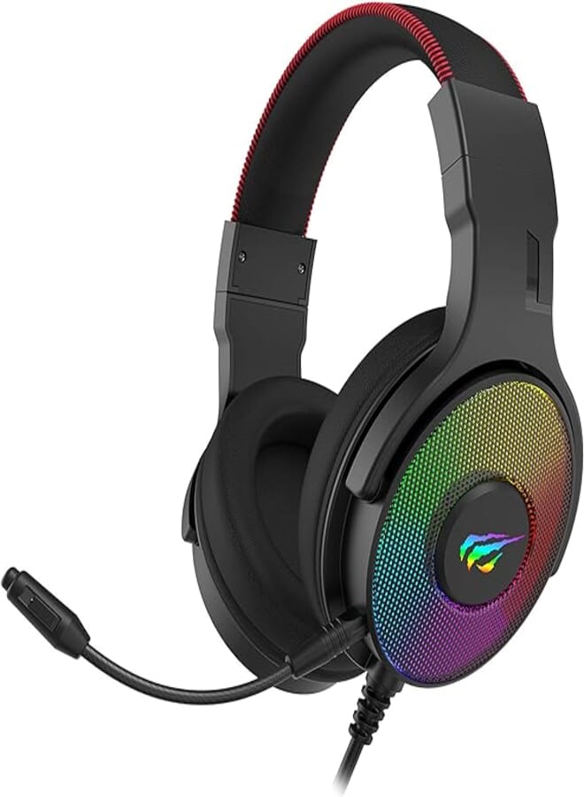 Havit h2028u wired over-ear headphones with mic for ps4/ps5/xone/xseries/nswitch/pc black Headset