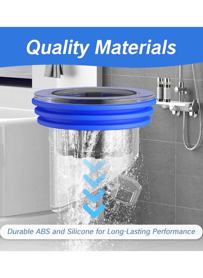 2PCS Drain Backflow Preventer Anti Odor Shower Valve Odor Proof Floor Drain Stopper for Bathrooms Kitchens - Image 3