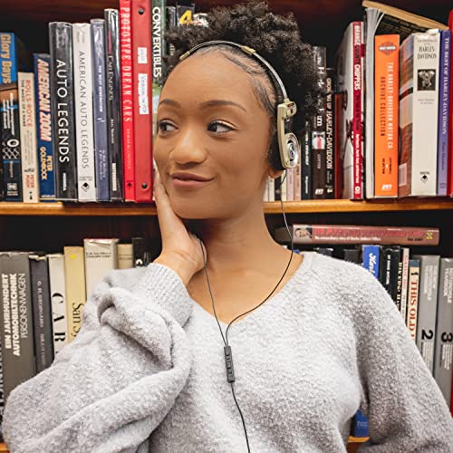 Koss Porta Pro Limited Edition On-Ear Headphones, in-Line Microphone, Volume Control and Touch Remote Control, Retro Style, Includes Hard Carry Case, Wired with 3.5mm Plug, Rhythm Beige - Image 5