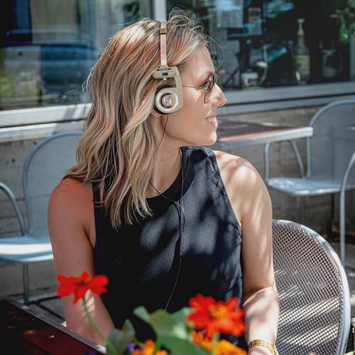 Koss Porta Pro Limited Edition On-Ear Headphones, in-Line Microphone, Volume Control and Touch Remote Control, Retro Style, Includes Hard Carry Case, Wired with 3.5mm Plug, Rhythm Beige - Image 4